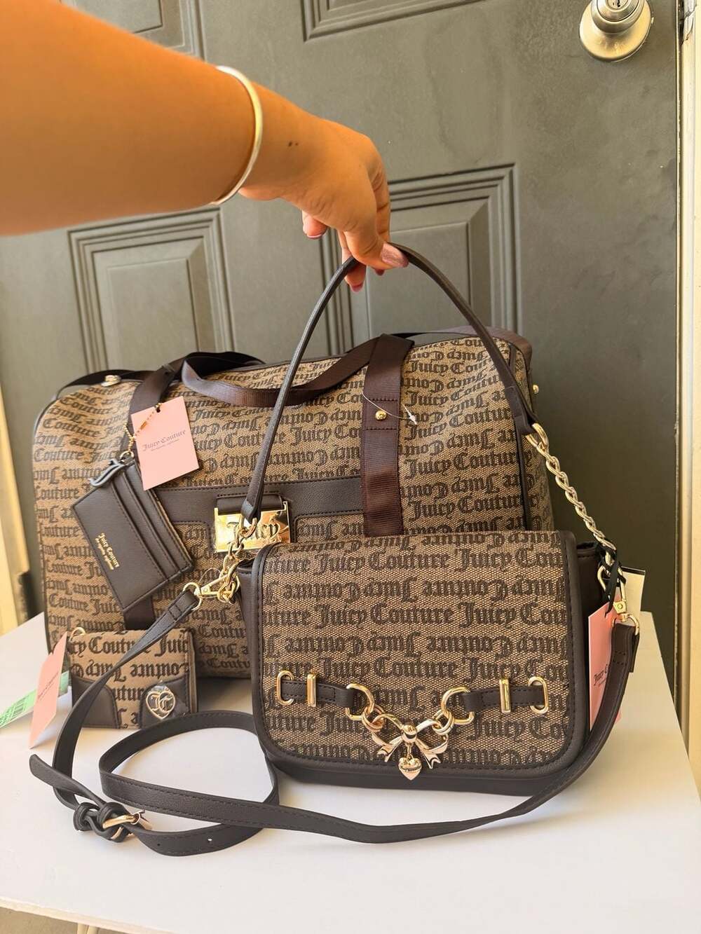 Set of 4 JuicyCouture Miss Juicy Chocolate - Picture 7 of 8